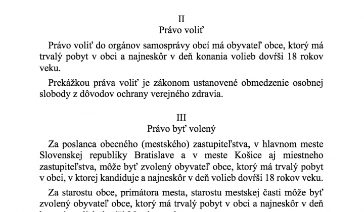 Voľby / Voľby do orgánov samosprávy obcí 2018 - foto